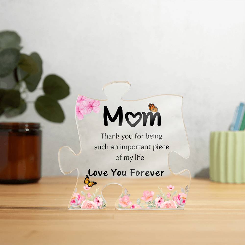 Cute Mom Gift Acrylic Puzzle Piece