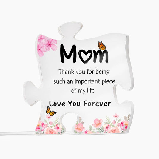 Cute Mom Gift Acrylic Puzzle Piece