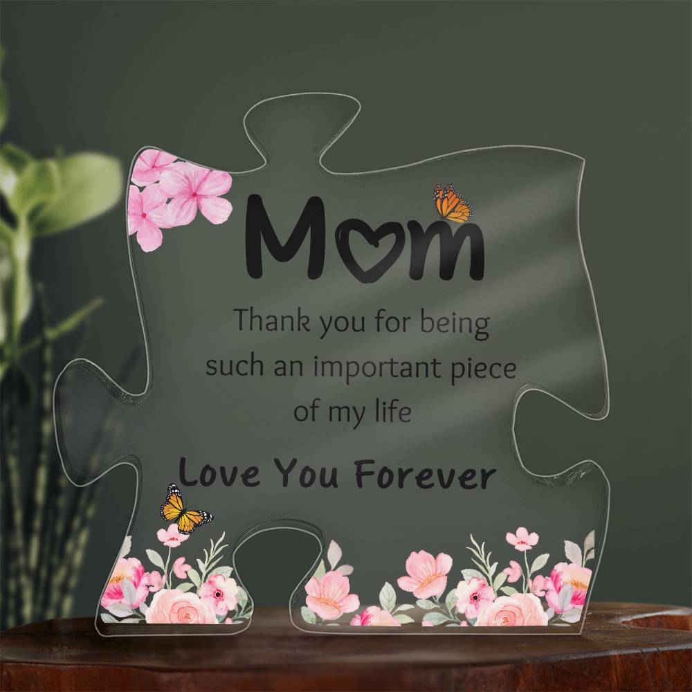 Cute Mom Gift Acrylic Puzzle Piece